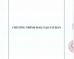 CHƯƠNG TRÌNH ĐÀO TẠO CƠ BẢN